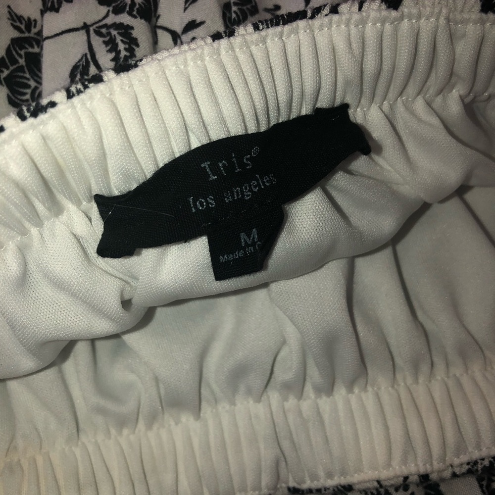 Maxi dress with white linen lining - Picture 4 of 4